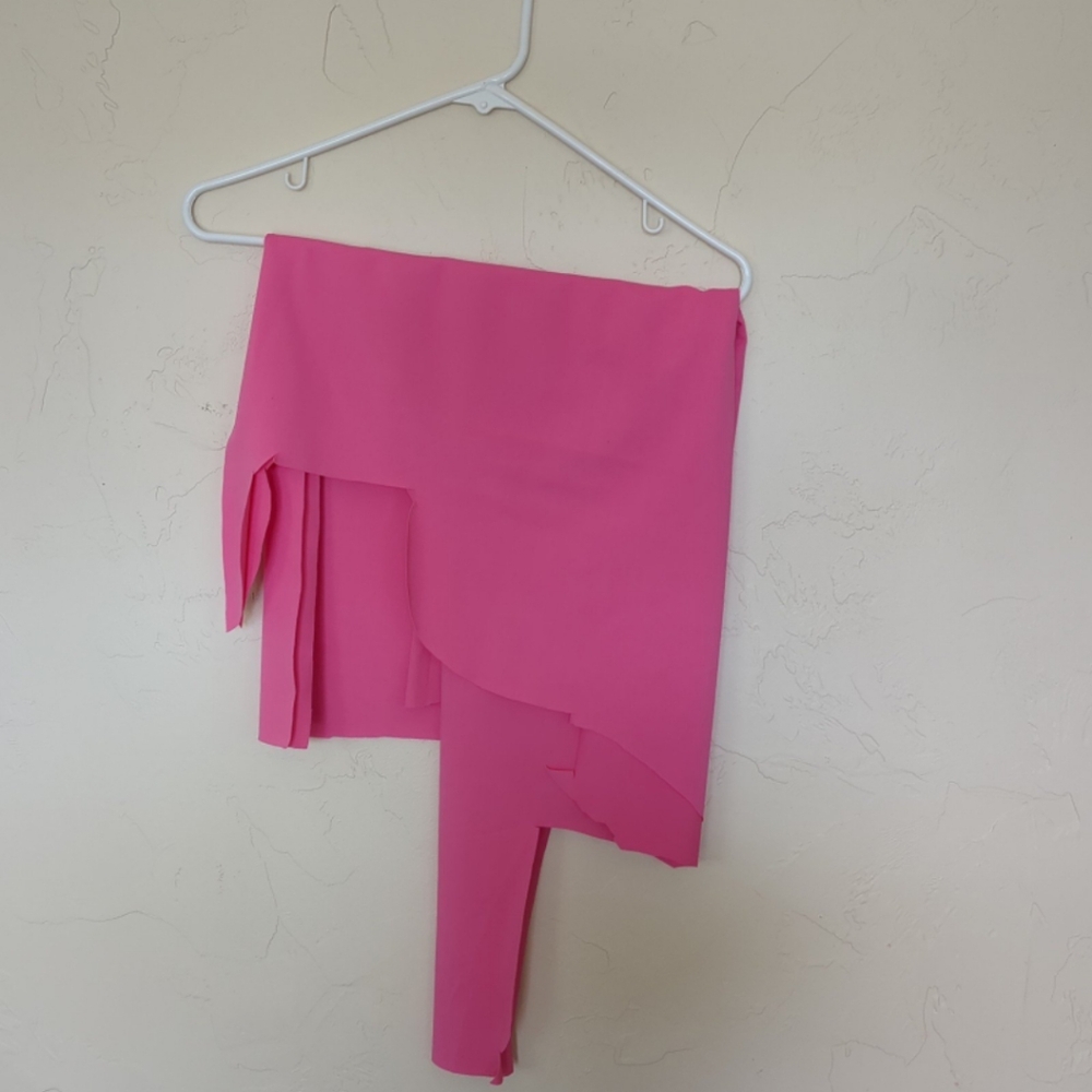 Bubble gum pink Lycra fabric